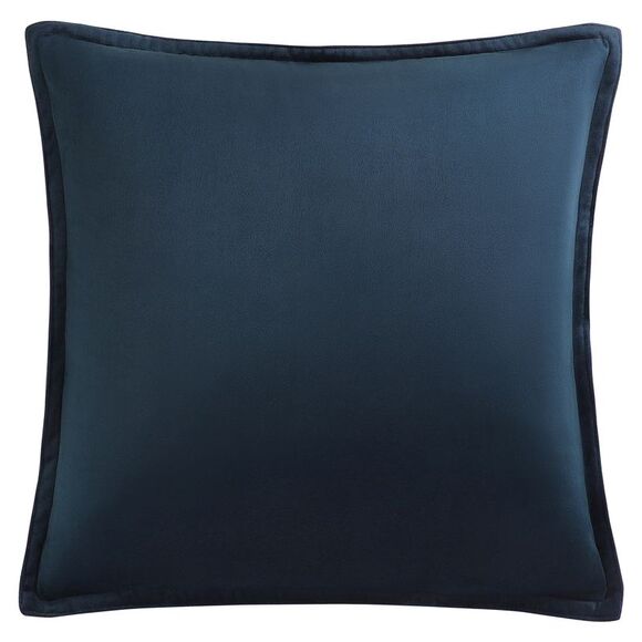Velvet Throw Pillow Cover Cushion Cases for Sofa Bed 16"x16" Navy - Picture 1 of 6